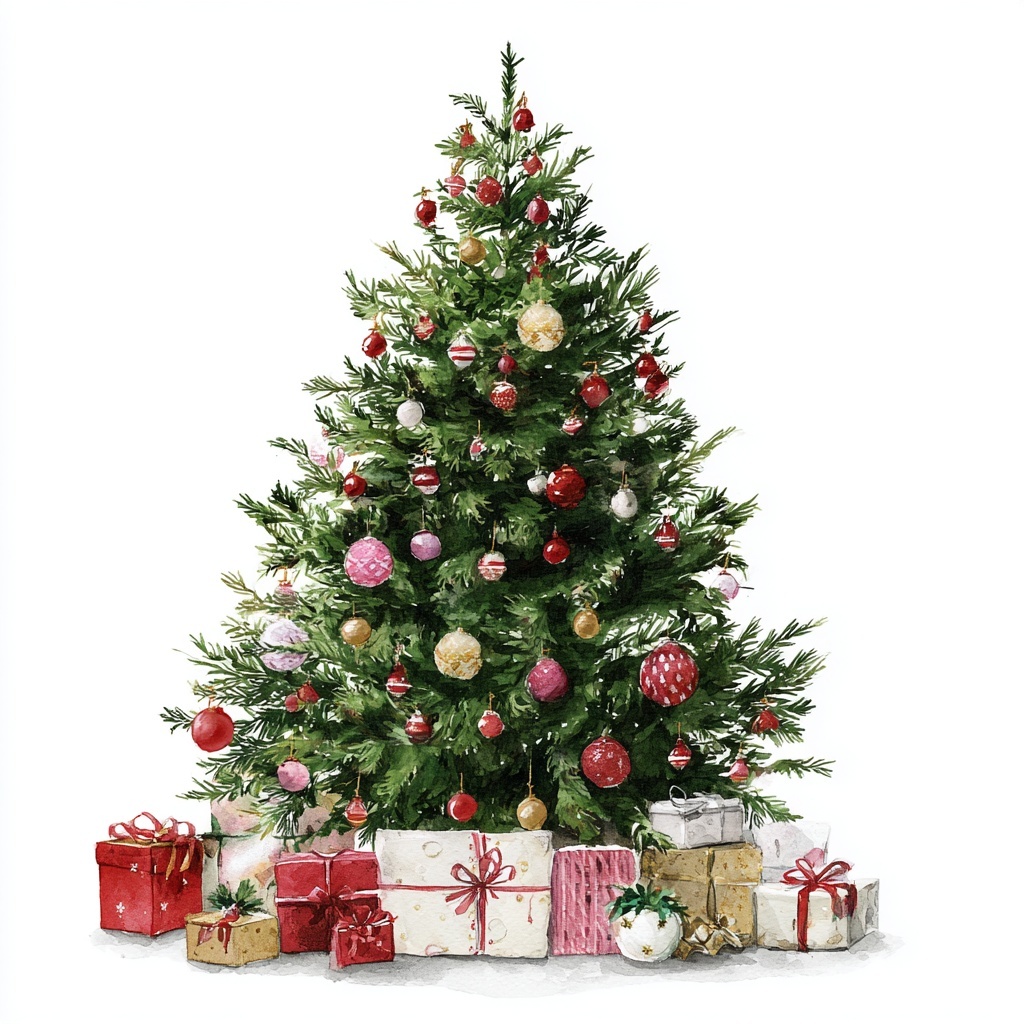 53+ Christmas Tree with Gifts Images in HD