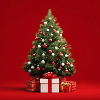 53+ Christmas Tree with Gifts Images in HD