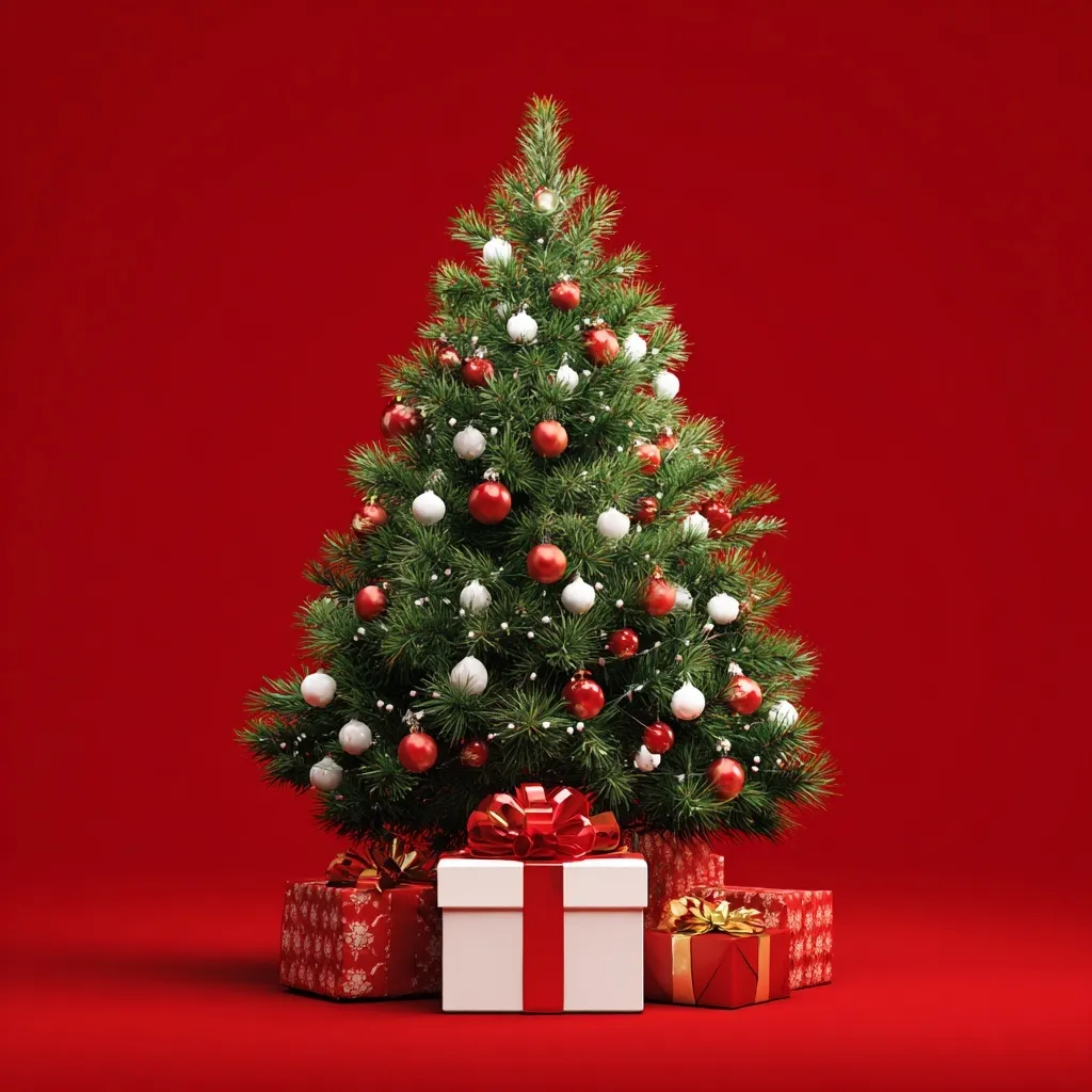 53+ Christmas Tree with Gifts Images in HD