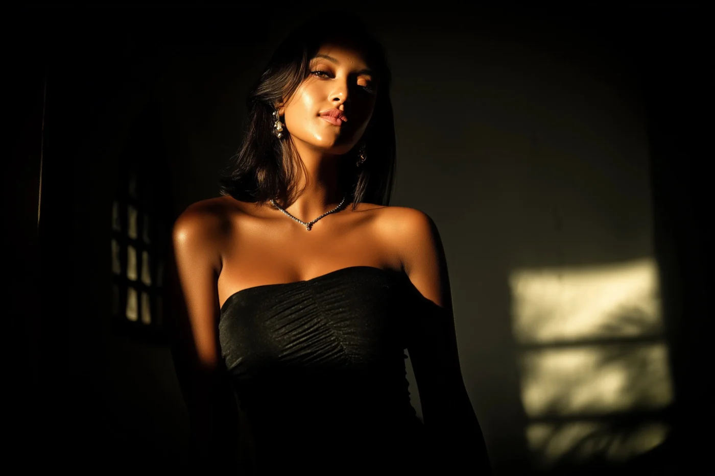 41+ Female Model Photography using Dramatic Chiaroscuro Lighting