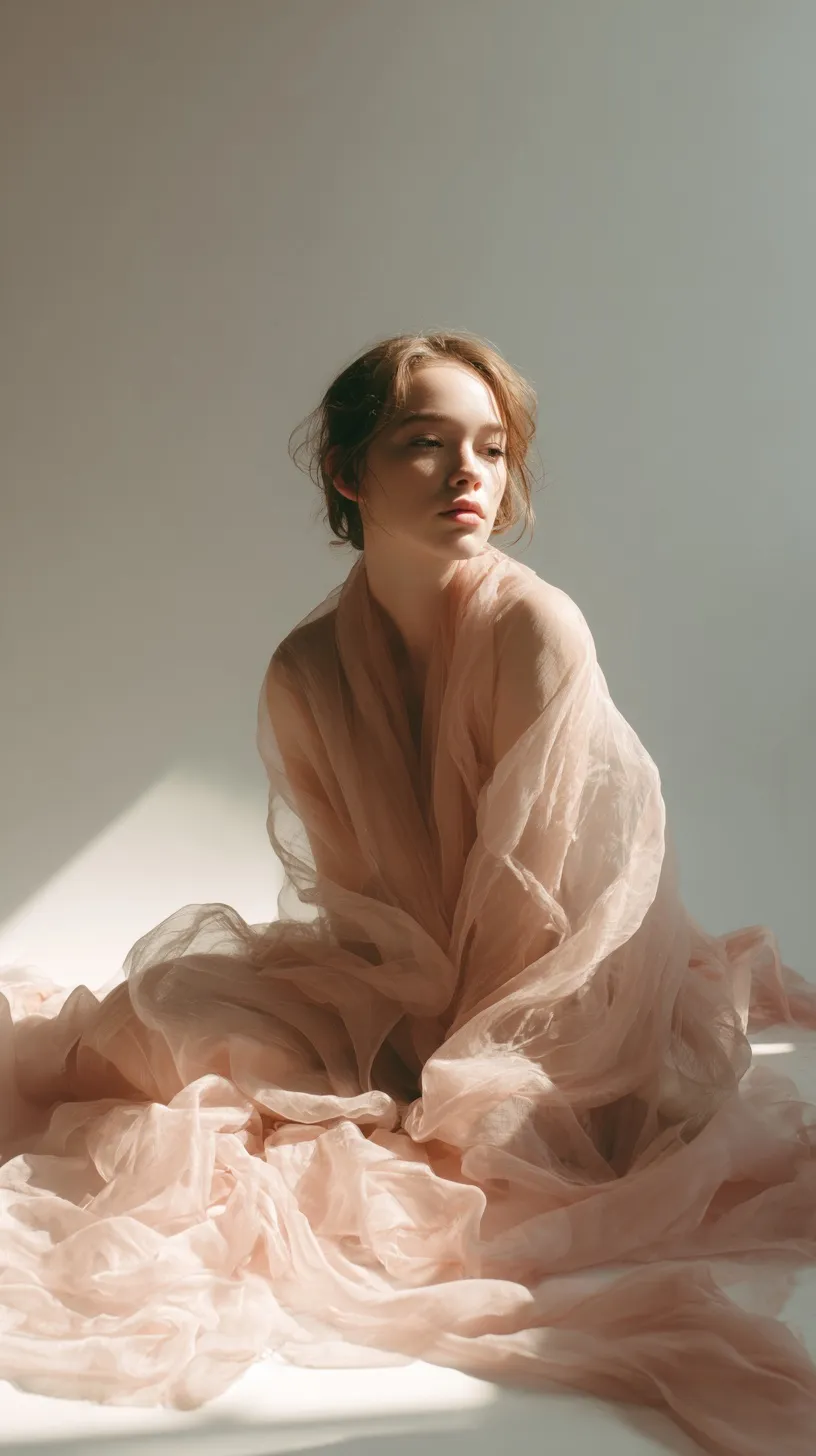 35+ Sheer Layered Dress Female Model Images