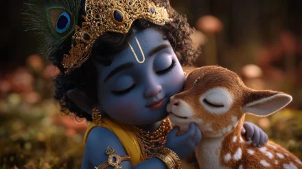 Divine Innocence: 40+ AI Baby Indian God Look Images