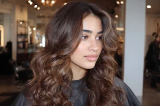 43+ Elegant Brunette Hairstyles with Soft Curls for a Timeless Look