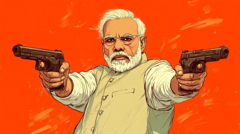 Narendra Modi Cartoon Illustrations: 23+ High-Definition Satirical Artworks