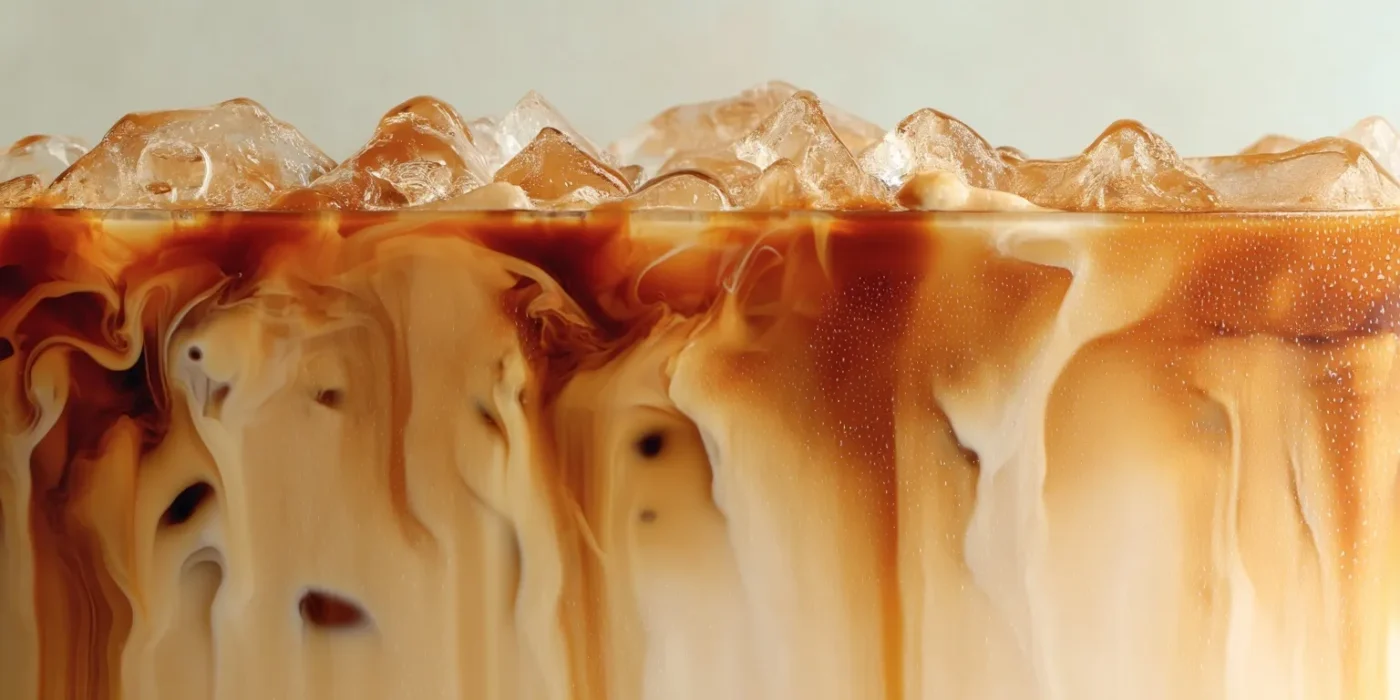 45+ Iced Cold Brew Nitro Texture with Layered Milk Images