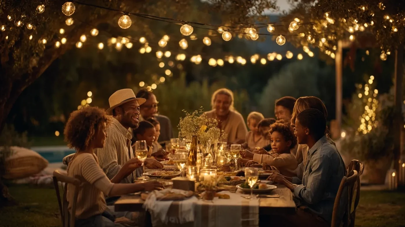 Outdoor Dinner Party: 27+ Aesthetic Lighting Ideas