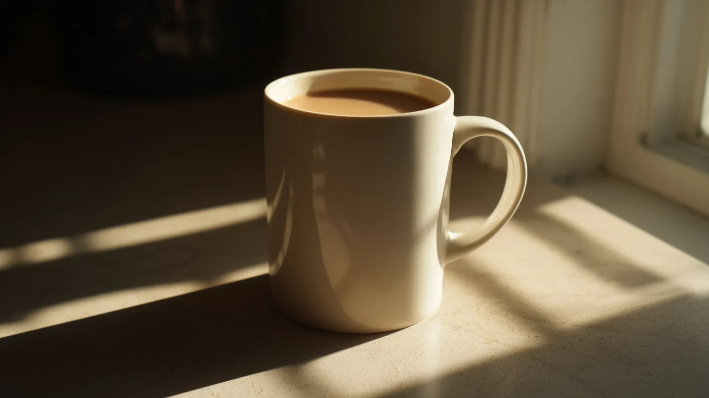39+ Warm Sun Puddle Light on Ceramic Coffee Mug Images