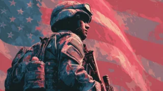 Patriotic Pride: 27+ USA Flag with Soldiers HD Images