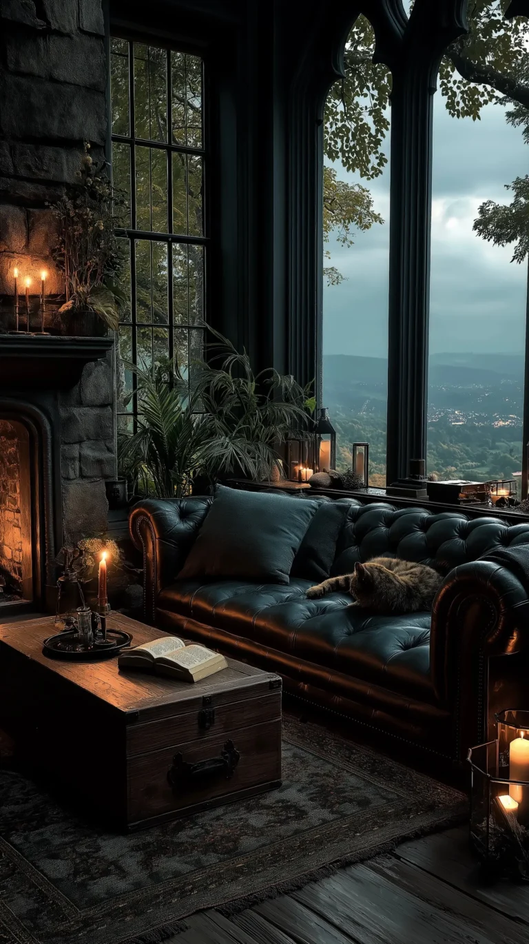 Vintage Dark Moody Cottagecore Wallpapers for iPhone 17 Pro